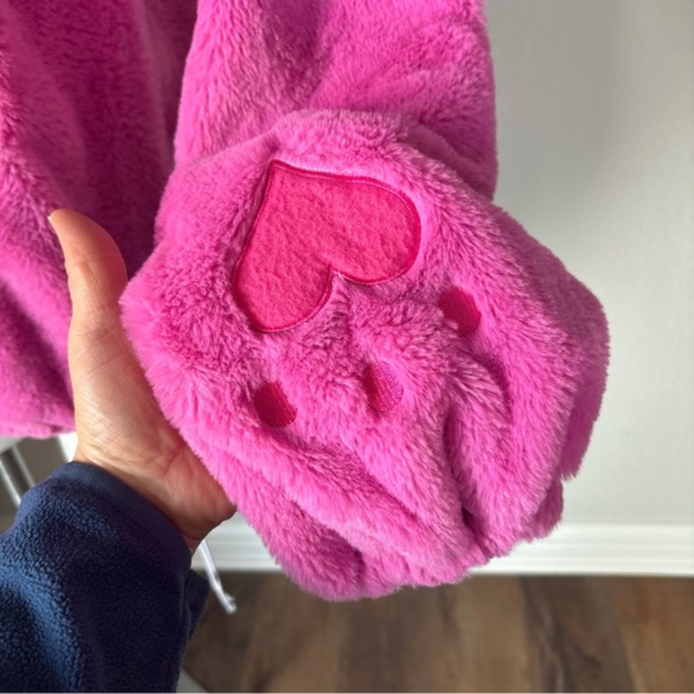 Care‎ Bears Cheer Bear Pink Hoodie Sweatshirt Costume Womens Size Large Kidcore - Picture 5 of 9